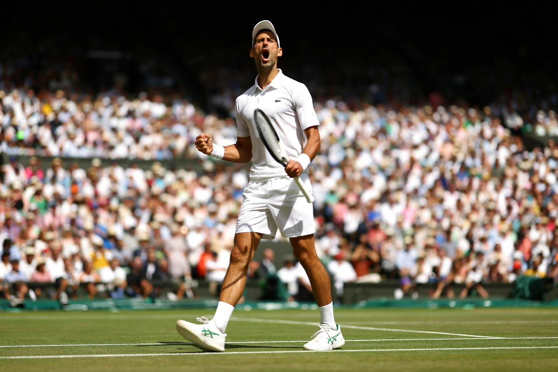 日本网球队鏖战法国网球队，克耶高斯绝境逆转