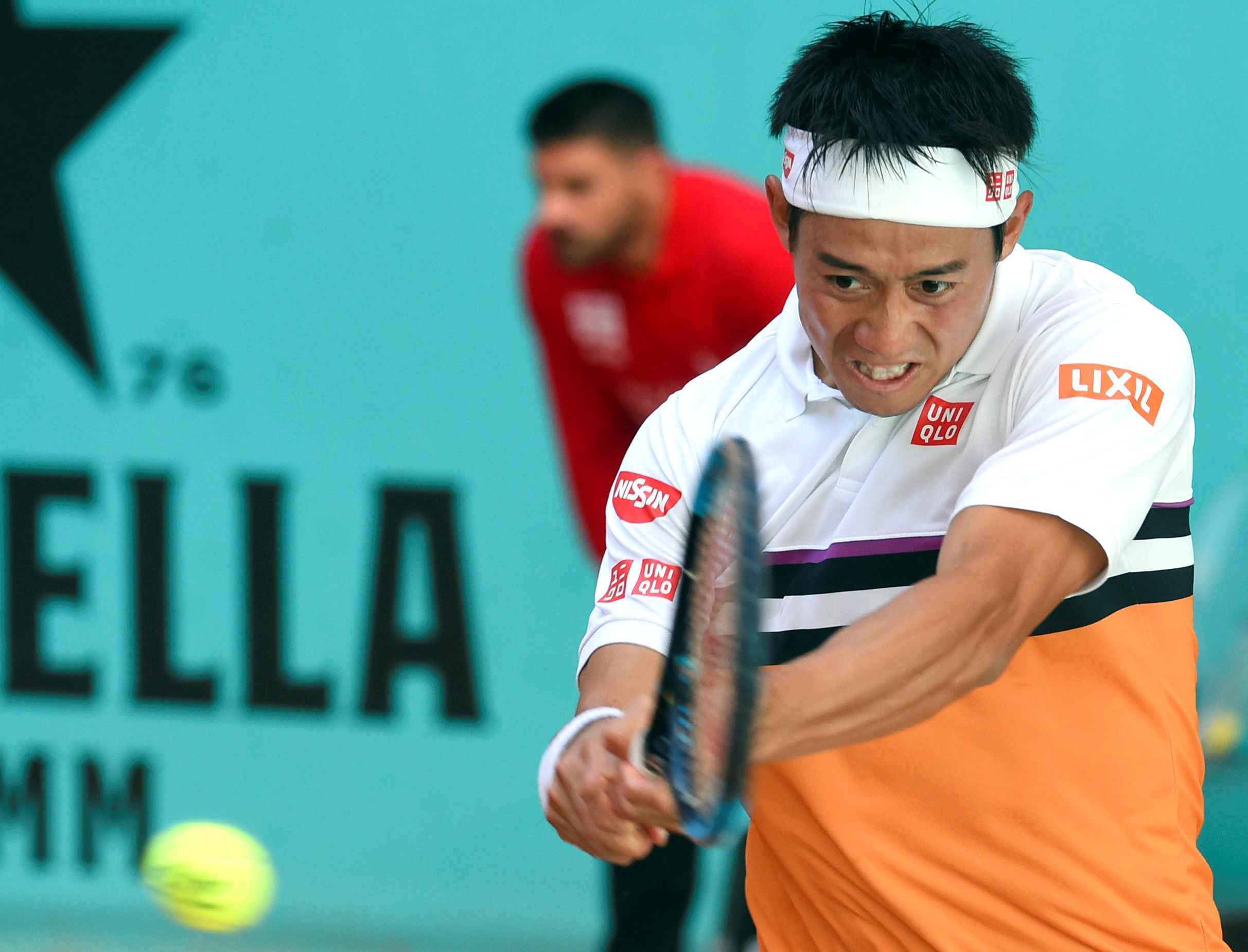 日本网球队险胜德国网球队，克耶高斯完成帽子戏法