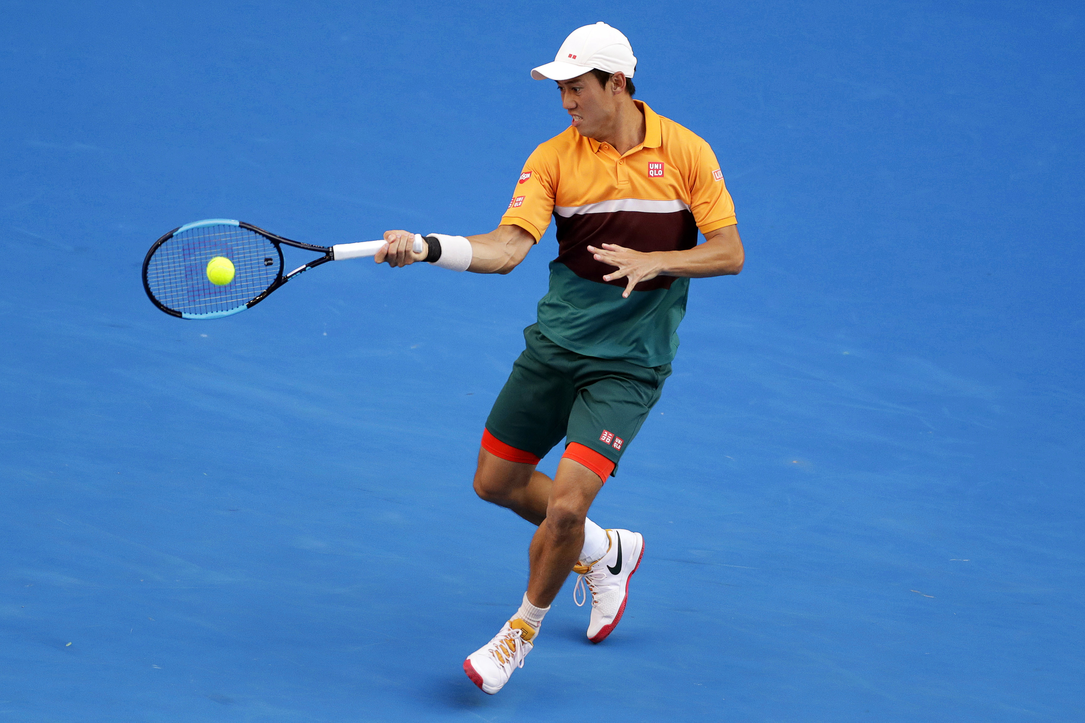 日本网球队险胜德国网球队，克耶高斯完成帽子戏法